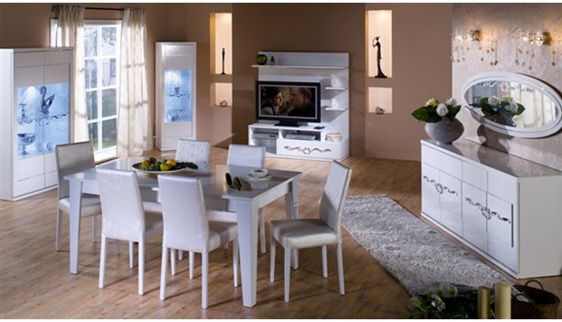 Kristal Yemek Odası Takımı 1