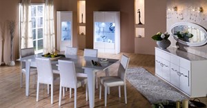 Kristal Yemek Odası Takımı 4