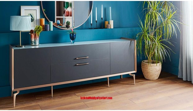 İstikbal Mobilya Canyon Yemek Odası Takımı Büfe Modeli
