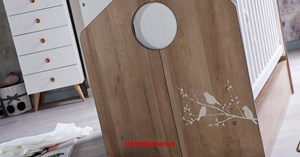 İstikbal Mobilya Santino Bebek Odası Takımı Şifonyer&Beşik Detayları Modeli