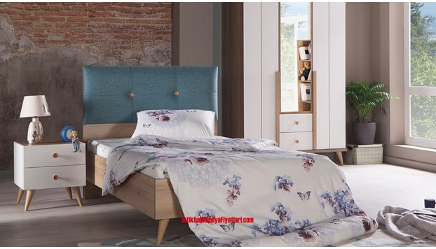 İStikbal Mobilya Santino Genç OdasıTakımı Karyola&Başlık Modeli