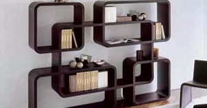 modern kitaplık tasarımları